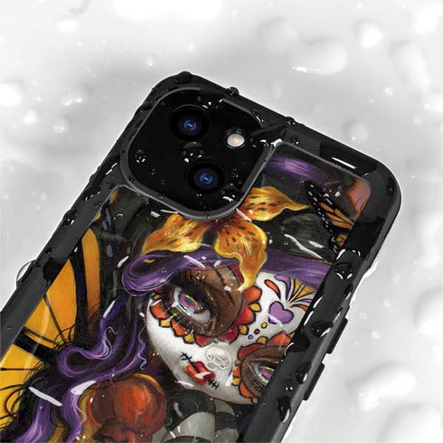 Monarch butterfly Fairy by Jasmine Becket-Griffith iPhone 15 Waterproof Case